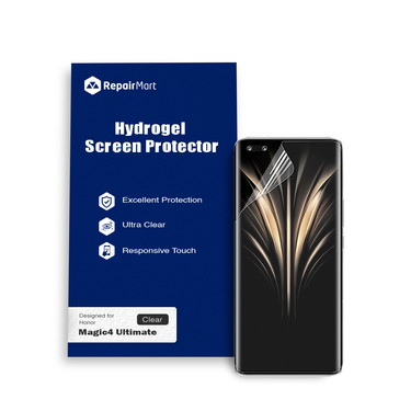 Honor Magic4 Ultimate Compatible Premium Hydrogel Screen Protector With Full Coverage Ultra HD
